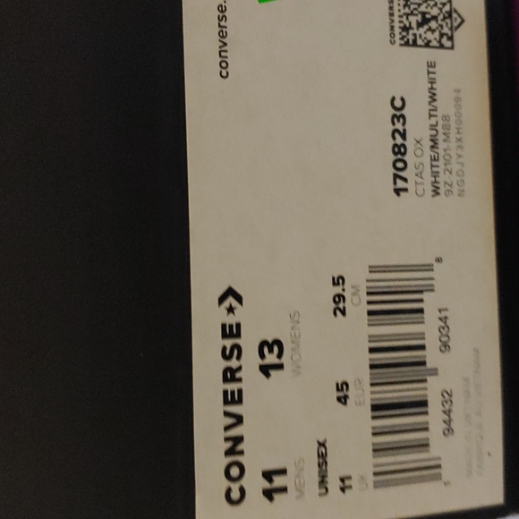 Converse pride abstract white low tops - Picture 13 of 16